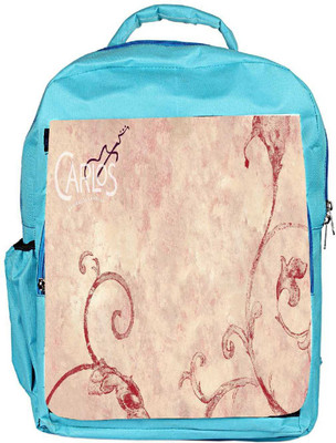 

Snoogg Eco Friendly Canvas Carlos Designer Backpack Rucksack School Travel Unisex Casual Canvas Bag Bookbag Satchel 5 L Backpack(Blue)
