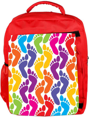 

Snoogg Eco Friendly Canvas Don’T Stamp On My Phone Backpack Rucksack School Travel Unisex Casual Canvas Bag Bookbag Satchel 5 L Backpack(Red)
