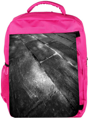 

Snoogg Eco Friendly Canvas Black Floor Designer Backpack Rucksack School Travel Unisex Casual Canvas Bag Bookbag Satchel 5 L Backpack(Pink)