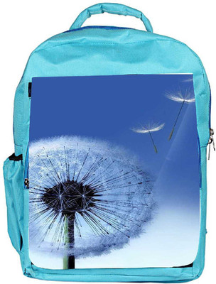 

Snoogg Eco Friendly Canvas Dandelions Backpack Rucksack School Travel Unisex Casual Canvas Bag Bookbag Satchel 5 L Backpack(Blue)