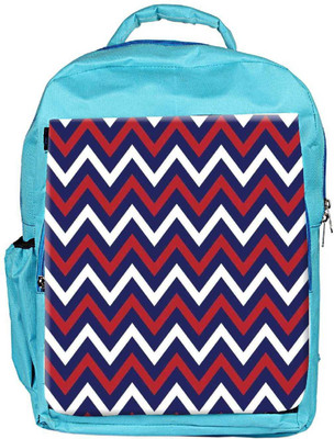 

Snoogg Eco Friendly Canvas Blue Red Pattern 2541 Backpack Rucksack School Travel Unisex Casual Canvas Bag Bookbag Satchel 5 L Backpack(Blue)