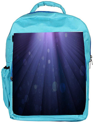 

Snoogg Eco Friendly Canvas Abstract Pattern Design Designer Backpack Rucksack School Travel Unisex Casual Canvas Bag Bookbag Satchel 5 L Backpack(Blue)