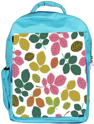 

Snoogg Eco Friendly Canvas Colorful Branches Designer Backpack Rucksack School Travel Unisex Casual Canvas Bag Bookbag Satchel 5 L Backpack(Blue)