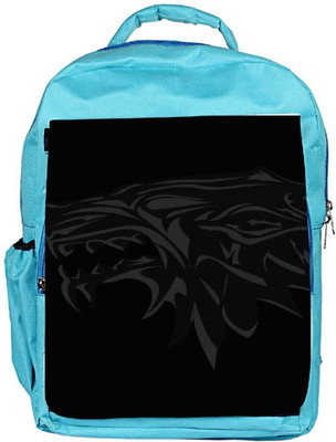 

Snoogg Eco Friendly Canvas House Music Designer Backpack Rucksack School Travel Unisex Casual Canvas Bag Bookbag Satchel 5 L Backpack(Blue)