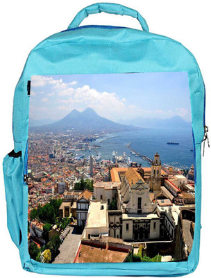 

Snoogg Eco Friendly Canvas Mexico City Designer Backpack Rucksack School Travel Unisex Casual Canvas Bag Bookbag Satchel 5 L Backpack(Blue)