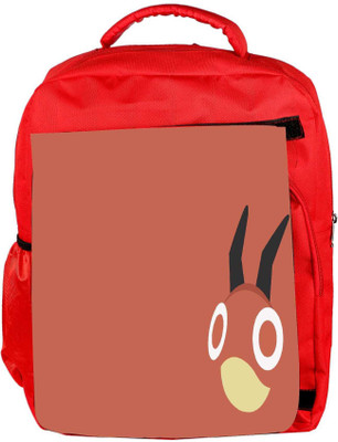 

Snoogg Eco Friendly Canvas Ledyba Designer Backpack Rucksack School Travel Unisex Casual Canvas Bag Bookbag Satchel 5 L Backpack(Red)