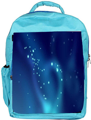 

Snoogg Eco Friendly Canvas Spots Backpack Rucksack School Travel Unisex Casual Canvas Bag Bookbag Satchel 5 L Backpack(Blue)