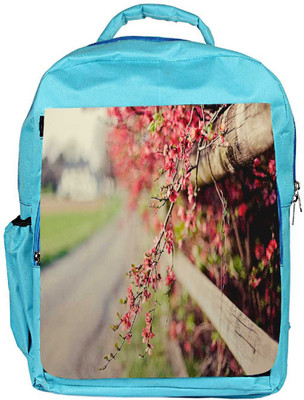 

Snoogg Eco Friendly Canvas Yellow Flower Designer Backpack Rucksack School Travel Unisex Casual Canvas Bag Bookbag Satchel 5 L Backpack(Blue)