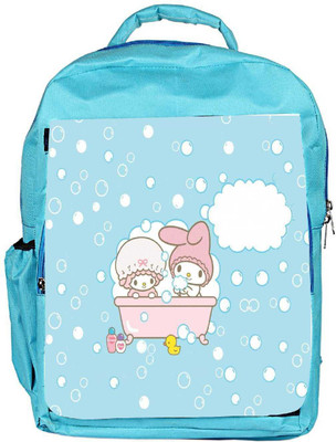 

Snoogg Eco Friendly Canvas Cute Baby Shower Backpack Rucksack School Travel Unisex Casual Canvas Bag Bookbag Satchel 5 L Backpack(Blue)