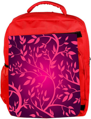 

Snoogg Eco Friendly Canvas Vector Seamless Pattern With Pink Branches Backpack Rucksack School Travel Unisex Casual Canvas Bag Bookbag Satchel 5 L Backpack(Red)