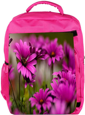

Snoogg Eco Friendly Canvas White Flower On Tree Designer Backpack Rucksack School Travel Unisex Casual Canvas Bag Bookbag Satchel 5 L Backpack(Pink)