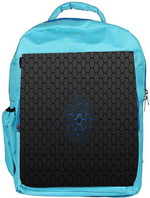 

Snoogg Eco Friendly Canvas Minimalistic Pattern Designer Backpack Rucksack School Travel Unisex Casual Canvas Bag Bookbag Satchel 5 L Backpack(Blue)