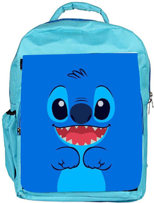 

Snoogg Eco Friendly Canvas Cute Blue Inface Backpack Rucksack School Travel Unisex Casual Canvas Bag Bookbag Satchel 5 L Backpack(Blue)