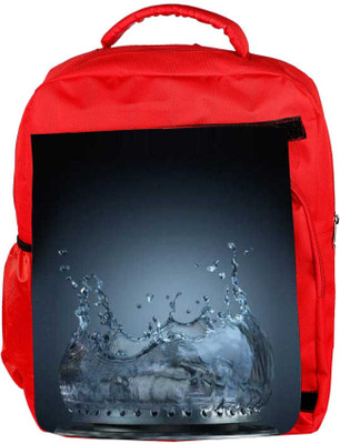 

Snoogg Eco Friendly Canvas Water Stove Backpack Rucksack School Travel Unisex Casual Canvas Bag Bookbag Satchel 5 L Backpack(Red)