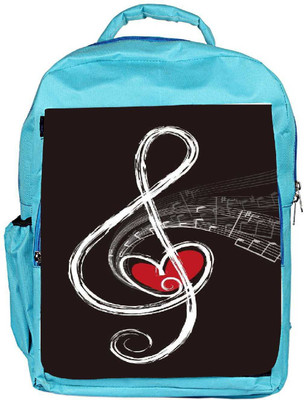 

Snoogg Eco Friendly Canvas Note Of Love Backpack Rucksack School Travel Unisex Casual Canvas Bag Bookbag Satchel 5 L Backpack(Blue)