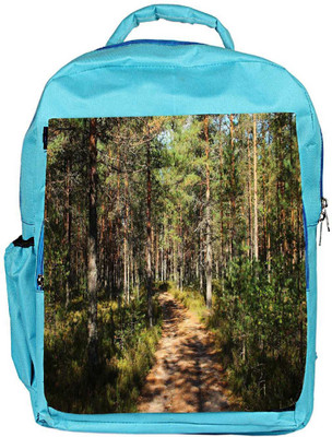 

Snoogg Eco Friendly Canvas Small Abstract Road Designer Backpack Rucksack School Travel Unisex Casual Canvas Bag Bookbag Satchel 5 L Backpack(Blue)