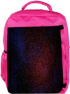 

Snoogg Eco Friendly Canvas Abstract Marron Pattern Design Designer Backpack Rucksack School Travel Unisex Casual Canvas Bag Bookbag Satchel 5 L Backpack(Pink)