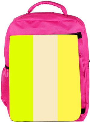 

Snoogg Eco Friendly Canvas Multicolor Pattern Designer Backpack Rucksack School Travel Unisex Casual Canvas Bag Bookbag Satchel 5 L Backpack(Pink)