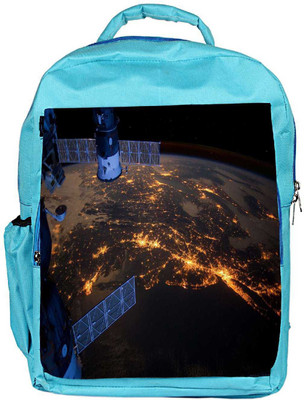 

Snoogg Eco Friendly Canvas Day And Night Designer Backpack Rucksack School Travel Unisex Casual Canvas Bag Bookbag Satchel 5 L Backpack(Blue)