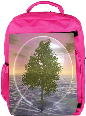 

Snoogg Eco Friendly Canvas Climate Backpack Rucksack School Travel Unisex Casual Canvas Bag Bookbag Satchel 5 L Backpack(Pink)
