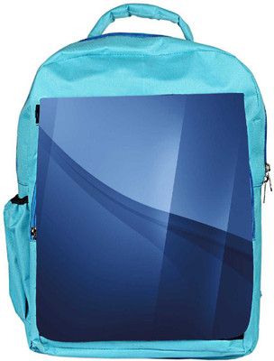

Snoogg Eco Friendly Canvas Awesum Blue Design Designer Backpack Rucksack School Travel Unisex Casual Canvas Bag Bookbag Satchel 5 L Backpack(Blue)