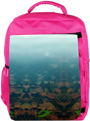 

Snoogg Eco Friendly Canvas After All Backpack Rucksack School Travel Unisex Casual Canvas Bag Bookbag Satchel 5 L Backpack(Pink)