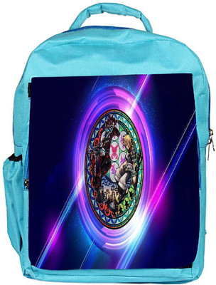 

Snoogg Eco Friendly Canvas Kingdom Hearts Designer Backpack Rucksack School Travel Unisex Casual Canvas Bag Bookbag Satchel 5 L Backpack(Blue)