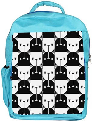 

Snoogg Eco Friendly Canvas Opposite Faces Designer Backpack Rucksack School Travel Unisex Casual Canvas Bag Bookbag Satchel 5 L Backpack(Blue)