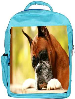 

Snoogg Eco Friendly Canvas Dog Waiting For Someone Designer Backpack Rucksack School Travel Unisex Casual Canvas Bag Bookbag Satchel 5 L Backpack(Blue)