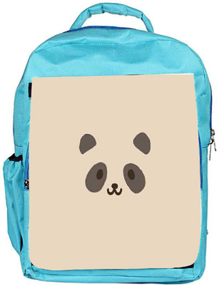 

Snoogg Eco Friendly Canvas Panda Cute Backpack Rucksack School Travel Unisex Casual Canvas Bag Bookbag Satchel 5 L Backpack(Blue)