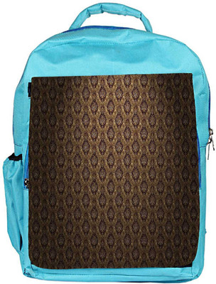 

Snoogg Eco Friendly Canvas Brown Pattern Layer Designer Backpack Rucksack School Travel Unisex Casual Canvas Bag Bookbag Satchel 5 L Backpack(Blue)