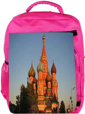 

Snoogg Eco Friendly Canvas Abstract Tomb Design Designer Backpack Rucksack School Travel Unisex Casual Canvas Bag Bookbag Satchel 5 L Backpack(Pink)