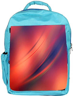 

Snoogg Eco Friendly Canvas Red And Orange Background Design Designer Backpack Rucksack School Travel Unisex Casual Canvas Bag Bookbag Satchel 5 L Backpack(Blue)