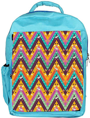 

Snoogg Eco Friendly Canvas Aztec Abstract Backpack Rucksack School Travel Unisex Casual Canvas Bag Bookbag Satchel 5 L Backpack(Blue)