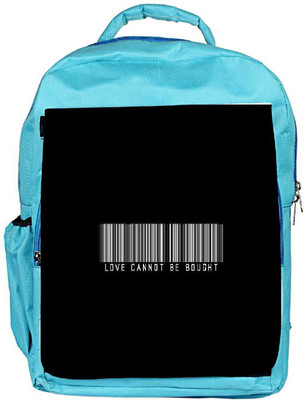 

Snoogg Eco Friendly Canvas Love Cannot Be Bought Backpack Rucksack School Travel Unisex Casual Canvas Bag Bookbag Satchel 5 L Backpack(Blue)