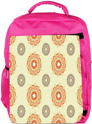 

Snoogg Eco Friendly Canvas Multiple Design Cream Pattern Designer Backpack Rucksack School Travel Unisex Casual Canvas Bag Bookbag Satchel 5 L Backpack(Pink)