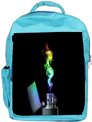 

Snoogg Eco Friendly Canvas Best Cool Matches Designer Backpack Rucksack School Travel Unisex Casual Canvas Bag Bookbag Satchel 5 L Backpack(Blue)