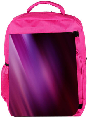 

Snoogg Eco Friendly Canvas Abstract Artistic Designer Backpack Rucksack School Travel Unisex Casual Canvas Bag Bookbag Satchel 5 L Backpack(Pink)