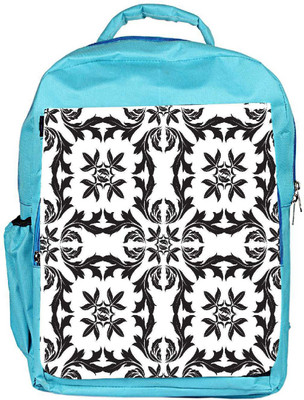 

Snoogg Eco Friendly Canvas Circles Pattern Grey Designer Backpack Rucksack School Travel Unisex Casual Canvas Bag Bookbag Satchel 5 L Backpack(Blue)