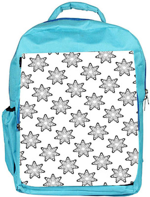 

Snoogg Eco Friendly Canvas Grey Stars Designer Backpack Rucksack School Travel Unisex Casual Canvas Bag Bookbag Satchel 5 L Backpack(Blue)