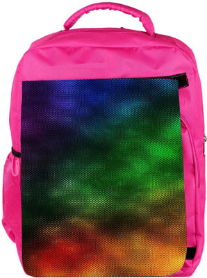 

Snoogg Eco Friendly Canvas Color Design 2370 Backpack Rucksack School Travel Unisex Casual Canvas Bag Bookbag Satchel 5 L Backpack(Pink)