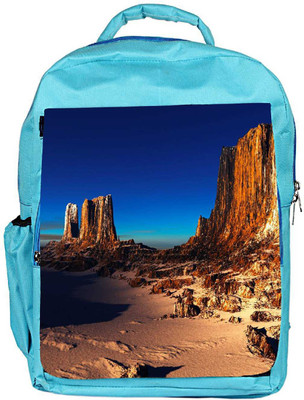 

Snoogg Eco Friendly Canvas Beach Side View Designer Backpack Rucksack School Travel Unisex Casual Canvas Bag Bookbag Satchel 5 L Backpack(Blue)
