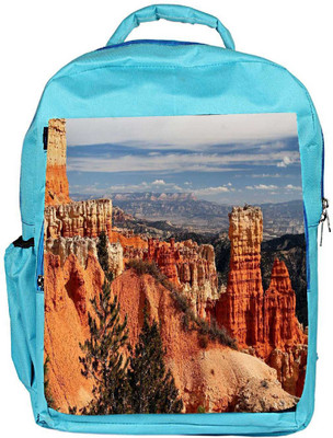 

Snoogg Eco Friendly Canvas Hill Climb Mountain Designer Backpack Rucksack School Travel Unisex Casual Canvas Bag Bookbag Satchel 5 L Backpack(Blue)