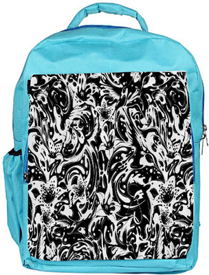 

Snoogg Eco Friendly Canvas Splash Flower Leaves Backpack Rucksack School Travel Unisex Casual Canvas Bag Bookbag Satchel 5 L Backpack(Blue)