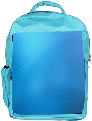 

Snoogg Eco Friendly Canvas Light Blue Pattern Design Designer Backpack Rucksack School Travel Unisex Casual Canvas Bag Bookbag Satchel 5 L Backpack(Blue)