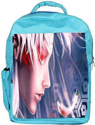 

Snoogg Eco Friendly Canvas Beautiful Blonde Girl Designer Backpack Rucksack School Travel Unisex Casual Canvas Bag Bookbag Satchel 5 L Backpack(Blue)