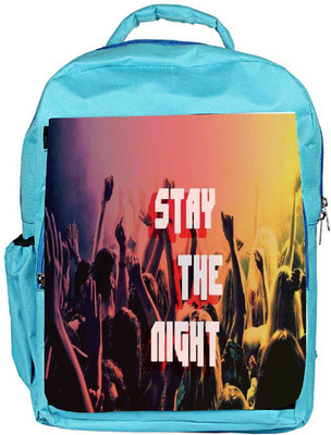 

Snoogg Eco Friendly Canvas Stay The Night Backpack Rucksack School Travel Unisex Casual Canvas Bag Bookbag Satchel 5 L Backpack(Blue)