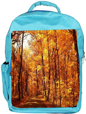 

Snoogg Eco Friendly Canvas Day Forest Designer Backpack Rucksack School Travel Unisex Casual Canvas Bag Bookbag Satchel 5 L Backpack(Blue)