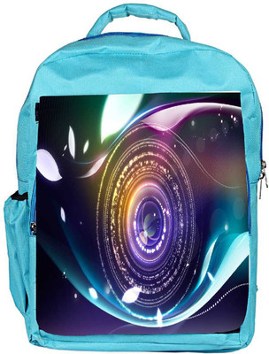 

Snoogg Eco Friendly Canvas Mechanism Of Eye Designer Backpack Rucksack School Travel Unisex Casual Canvas Bag Bookbag Satchel 5 L Backpack(Blue)