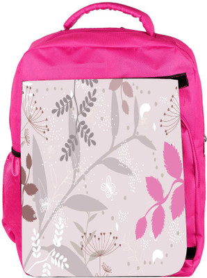 

Snoogg Eco Friendly Canvas Light Color Pattern Designer Backpack Rucksack School Travel Unisex Casual Canvas Bag Bookbag Satchel 5 L Backpack(Pink)
